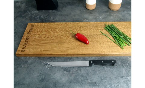 Personalised Oak Chopping Board | 220 X 600
